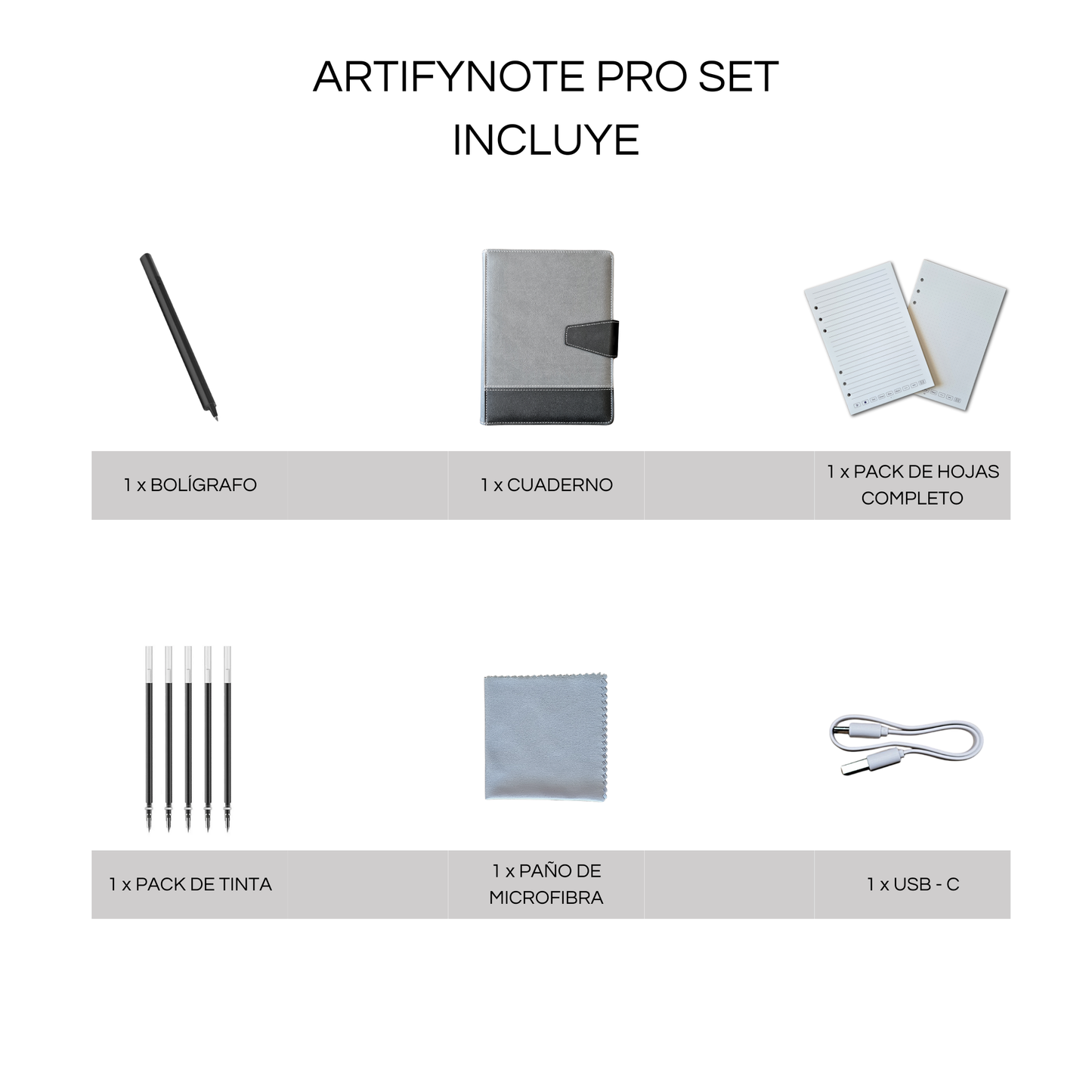 ArtifyNote SyncPen Pro Set: Bolígrafo Inteligente
