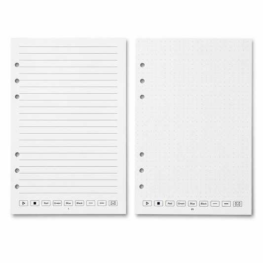Pack of reusable A5 sheets