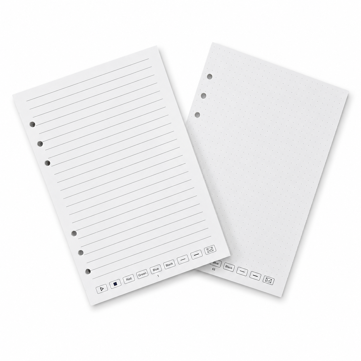 Pack of reusable A5 sheets