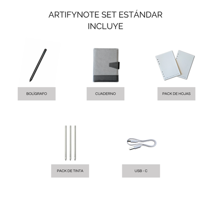 ArtifyNote Set Estándar