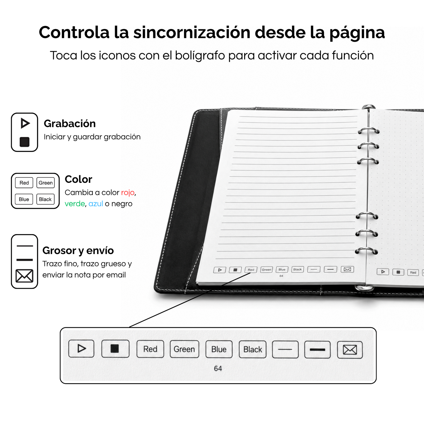 Conjunto Reutilizável ArtifyNote Pro